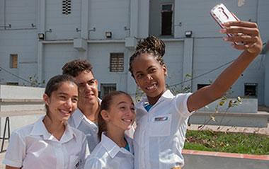 Concurso: "La amistad a través de una selfi" Foto: Ismael Almeida. Concurso: "La amistad a través de una selfi"