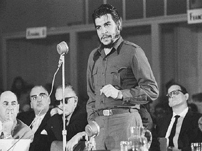Comparece el Che en Punta del Este, Uruguay. Foto: Radio Rebelde. Comparece el Che en Punta del Este, Uruguay. Foto: Radio Rebelde.