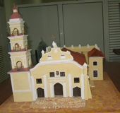 Maqueta de la Iglesia Parroquial de San Juan de los Remedios.